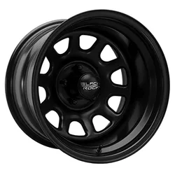 BLACK ROCK 942B BLACK D-WINDOW 15X7 MATTE BLACK